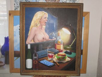 akty-olejomalba-ruční malba - 5