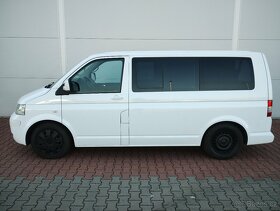 VOLKSWAGEN T5 CARAVELLE, 2.5 TDi, 9 MÍST, SERVISKA. - 5