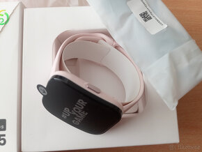 Nové nepoužité hodinky Amazfit Bip 5 Pink - Růžové - 5