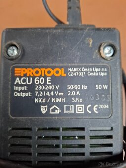 Nabíječka ACU 60C Protool Narex - 5