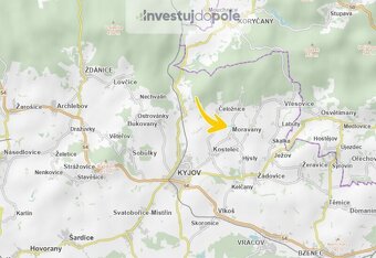 Prodej pole v k.ú. Moravany u Kyjova - 5