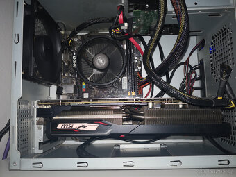 Herní PC- RX 5600XT,RYZEN 5 1600 AF - 5