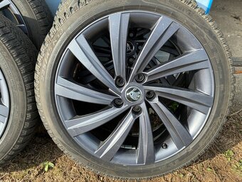 Hliníková kola Škoda Octavia IV 225/45 R18 - 5