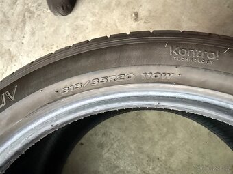 prodám letní pneumatiky 315/35/20 Hankook dva kusy - 5