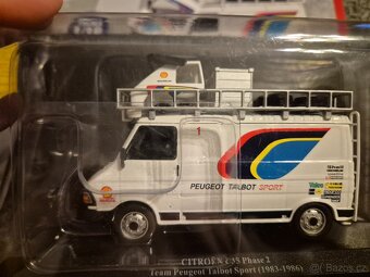 Citroen C35 rally servis peugeot talbot total t16 rally 1:43 - 5