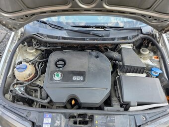 Škoda fabia 1.9sdi 47kw 225000km najeto plně funkční - 5