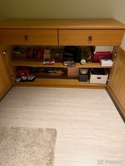 Dubová komoda masiv - 5