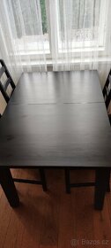 Sada dřevěného jídelního stolu vč. 4 židli pouze za 8.990 Kč - 5