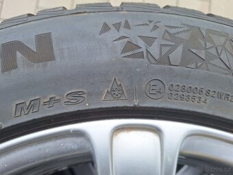 Originální sada alu disků včetně zimních pneu Octávie II - 5