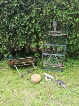 Radlice na sníh, konstrukce na vozíkza traktůrek - 5