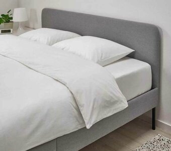 DOVOZ MOŽNÝ Čalouněný rám postele ikea 140x200 - 5