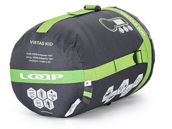 Spací pytel dětský LOAP Vietas Kid, do 160 cm, NOVÝ - 5