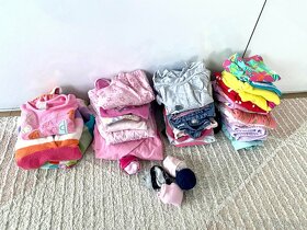 Set dívčího oblečení 0 - 1,5 let (cca. 30 Ks) - 5