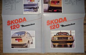 Reklamní prospekt - Škoda 120 - 5