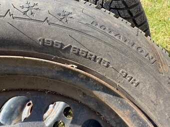 Zimní pneumatiky Dunlop 195/65/15 - 5