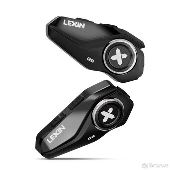 Náhlavní souprava Bluetooth Lexin G2 pro motocykly,nové - 5