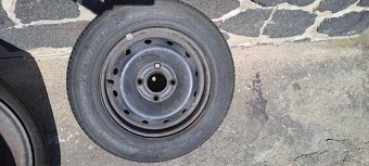 4x letní Dunlop 155/70R13 75T s disky Saxo - 5