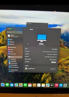 iMac 21,5” late 2013 i5 SSD disk origo krabice - 5