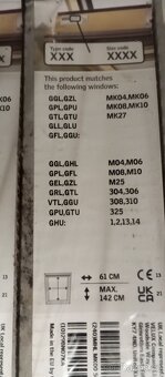 Roleta set na střešní okna Velux - 5