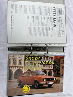 Škoda originální prodejní letáky 1940-1999 - 5
