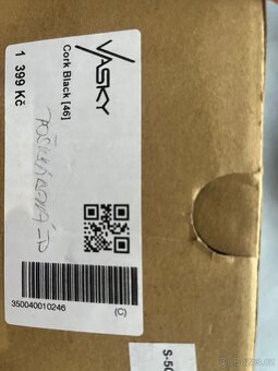 NOVÉ Vasky cork black - vel. 46 - 5