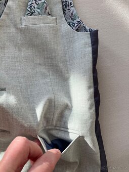 Společenská vesta pro kluka 10 let - 5