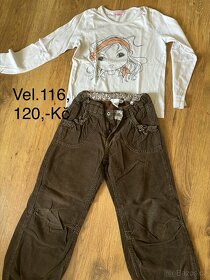 Dívčí oblečení, vel.116 - 5