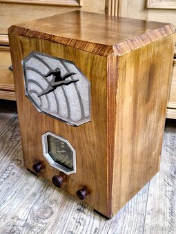 Starožitné rádio L.L.Lucien Levy,3688, rok 1935, Paříž - 5