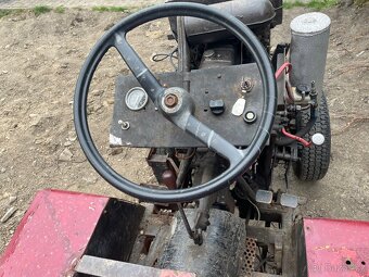 Malotraktor, traktor domácí výroby - 5