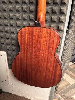 Akustická baskytara Harley Benton GS-Travel-E Bass Mahog - 5