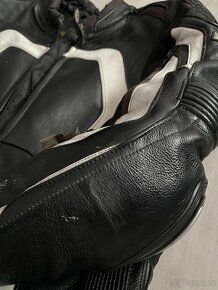 kožená moto bunda a kalhoty - 5