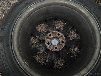 Alu Kola 5x100 R16 6,5J 16H2 ET 35, 205/55R16 91H ZIMNÍ SADA - 5