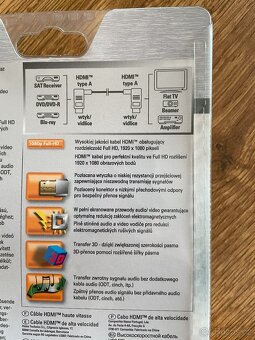 HAMA vysokorychlostní kabel HDMI "vidlice-vidlice" NOVÝ - 5