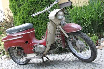 Jawa 50/20 r.v.1968 motor v chodu, lak původní - 5
