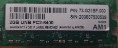 paměti - DDR2,DDR3; 512 MB - 2 GB - 5
