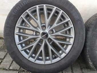 Alu kola 5x112 r16 7j et50 letni pneu 205/55/16 - 5