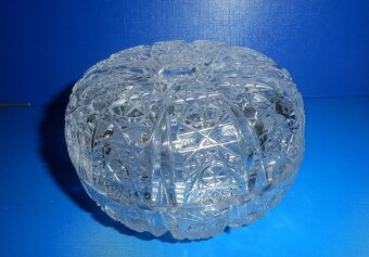 Český křišťál Mísa gondola + dóza na sladkosti - 5