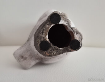 Keramická roztomilá sova sovička soška dekorace - 5