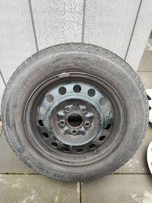 Plechové disky s pneu 195 65 R15 (kola) Mazda Hyundai Kia - 5