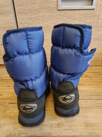Dětské zimní boty vel, 24 modré, 27 (červené) - 5