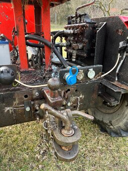 Malotraktor domácí výroby motor Škoda 1203 - 5