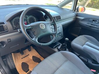 Volkswagen Sharan 1.9TDi 7MÍST, KRÁSNÝ STAV - 5