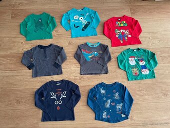 Oblečení kluk 98 - bundy, trička, kalhoty, tepláky, mikiny - 5