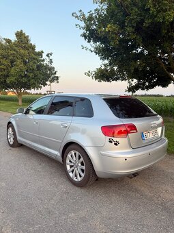 AUDI A3 8P - 2.0 TDI DSG 103kw - Sportback - SERVISOVÁNO - 5