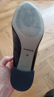 Dámské společenské boty na podpatku Wojas - TOP stav - 5