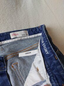 Pánské modré džíny s.Oliver W29/L32 slim fit - 5