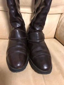 Hnědé zimní boty Vel. 38 - 5