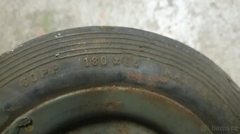 Pojezdová kolečka pogumovaná - 5