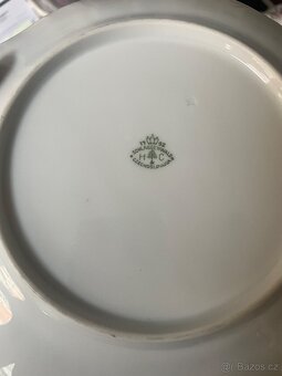 Porcelán Horní Slavkov r.1920 jídelní souprava - 5