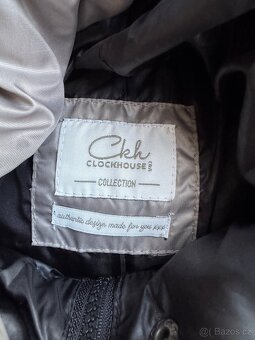 Stříbrná teplá bunda vel. L C&A - 5